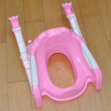 Load image into Gallery viewer, Babies-&-Mamas -Toilet-Training-Potty-Seat-with-Steps-and-Handles-2