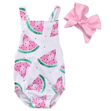 Load image into Gallery viewer, Baby Girls Clothes Sleeveless Watermelon