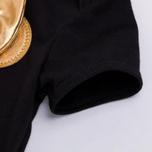 Load image into Gallery viewer, Baby Golden Clothes & Shoes Set - Bow On Shirt