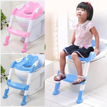Load image into Gallery viewer, Baby Toilet Seat with Ladder and Handles