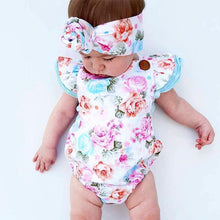 Load image into Gallery viewer, Floral Baby Romper Clothes For Baby Girl