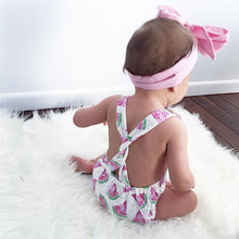 Load image into Gallery viewer, Baby Girls Clothes Sleeveless Watermelon