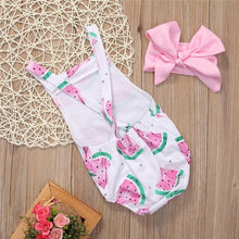 Load image into Gallery viewer, Baby Girls Clothes Sleeveless Watermelon
