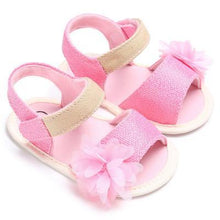 Load image into Gallery viewer, Flower Power Crib Shoes