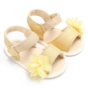 Flower Power Crib Shoes