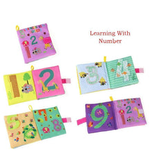 Load image into Gallery viewer, Baby Soft Cloth Math Learning Book