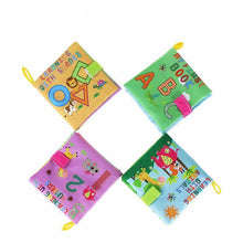 Load image into Gallery viewer, Baby Soft Cloth Math Learning Book