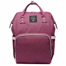 Load image into Gallery viewer, Nursing Baby Bag Travel Backpack