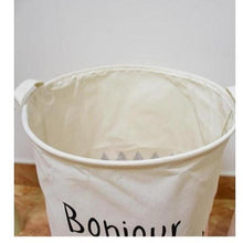 Load image into Gallery viewer, Bonjour&#39; Nursery Storage Laundry Basket