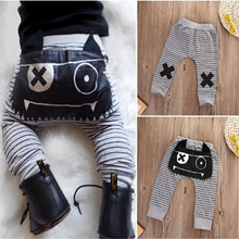 Load image into Gallery viewer, Striped Monster Leggings