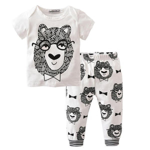Cartoon Print Dress For Baby