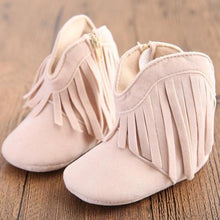 Load image into Gallery viewer, Soft-Sole Baby Mossasin Shoes