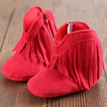 Load image into Gallery viewer, Soft-Sole Baby Mossasin Shoes