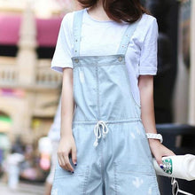 Load image into Gallery viewer, Denim Overalls Maternity Women Jumpsuits