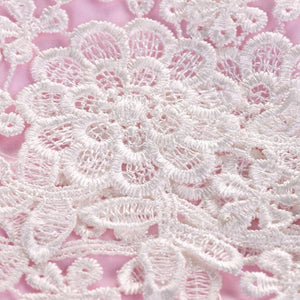 Floral Lace Jumpsuit For Baby Girls