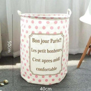 French Analogy Nursery Storage Laundry Basket