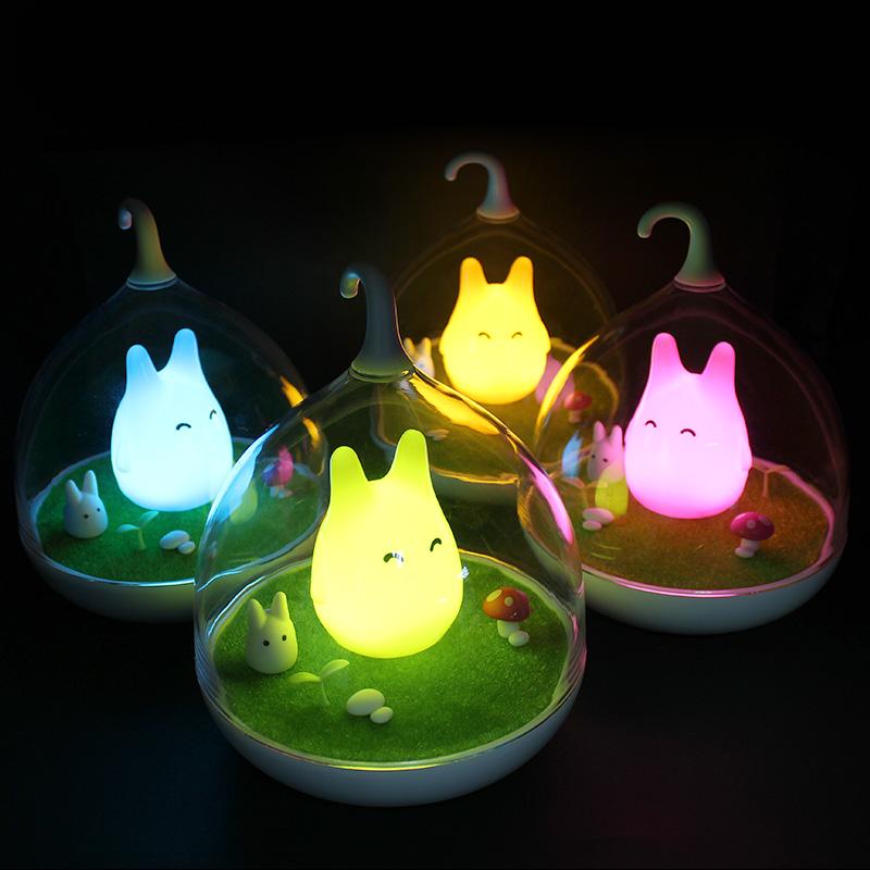 Cute Totoro LED Lamp For Baby Nurseries