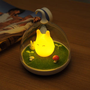 Totoro Orange LED Lamp - Glowing Bright At Night