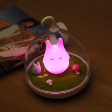 Load image into Gallery viewer, Totoro Pink LED Lamp - Glowing Bright At Night