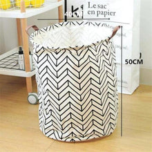 Load image into Gallery viewer, Vector Art Nursery Storage Laundry Basket